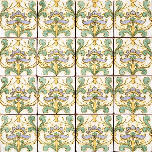 Piastrella in terracotta - VERDE RAME : V05 - Ceramiche Militello art & design S.R.L - da interno / da parete / da pavimento