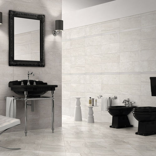 Piastrella in gres porcellanato - SPA STONES - CERAMICA EURO - levigata / da interno / da parete