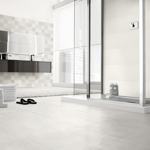 Piastrella in gres porcellanato - ONDA - CERAMICA EURO - levigata / opaca / da interno