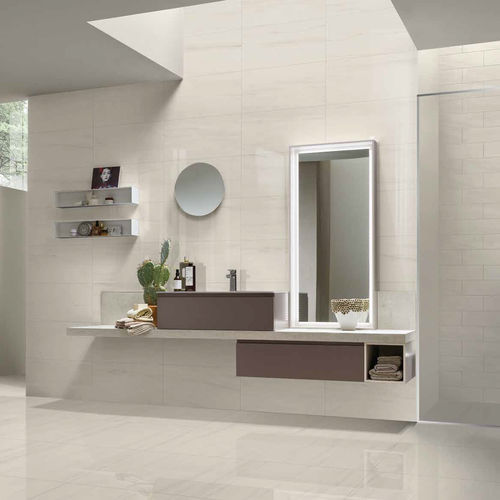 Piastrella in gres porcellanato - LE DOLOMITI - CERAMICA EURO - levigata / 3D / da interno