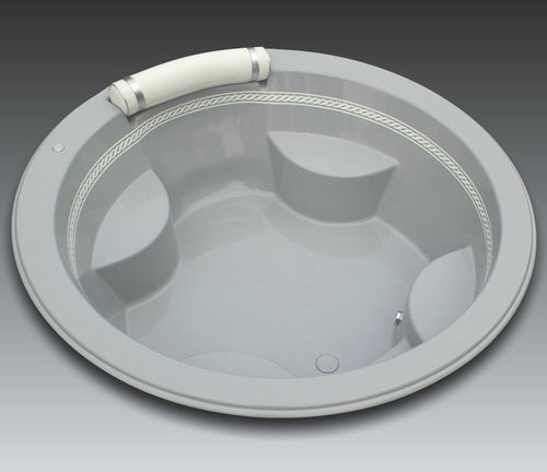 Vasca da bagno rotonda - Excel - WATERGAME COMPANY - per ambiente abitativo / ad uso professionale / in composito