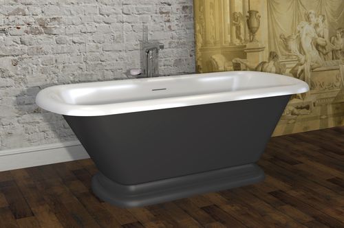 Vasca da bagno ovale - Opera - WATERGAME COMPANY - ad isola / per ambiente abitativo / ad uso professionale