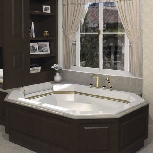 Vasca da bagno per ambiente abitativo - Diamant - WATERGAME COMPANY - ad uso professionale / in composito / contemporanea