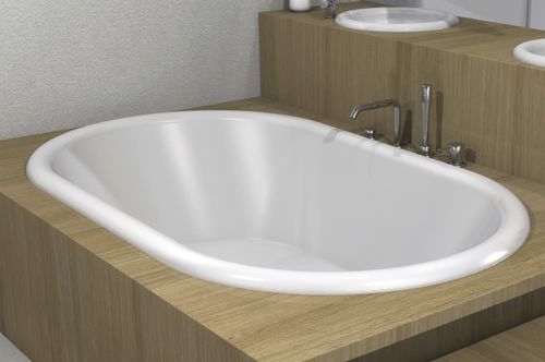 Vasca da bagno ovale - Belgravia - WATERGAME COMPANY - per ambiente abitativo / ad uso professionale / in composito