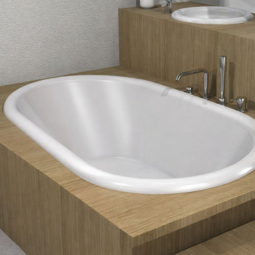 Vasca da bagno ovale - BELGRAVIA - WATERGAME COMPANY - per ambiente abitativo / ad uso professionale / in composito