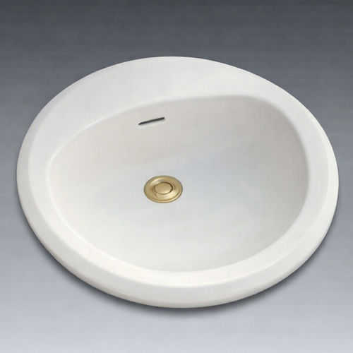 Lavabo da incasso - OAKLAND - WATERGAME COMPANY - in composito / lucido / rotondo