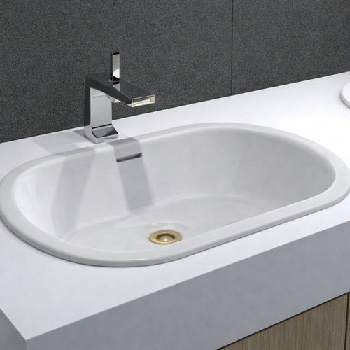 Lavabo da incasso - MAGNUM - WATERGAME COMPANY - in composito / lucido / doppio
