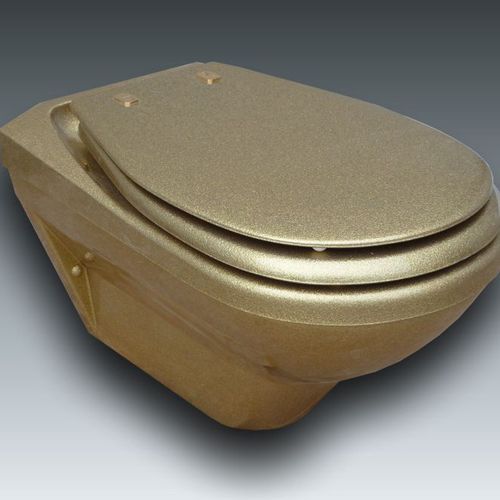 WC sospeso - NEW SEAT 1 - WATERGAME COMPANY - in ceramica / per uso residenziale / ovale