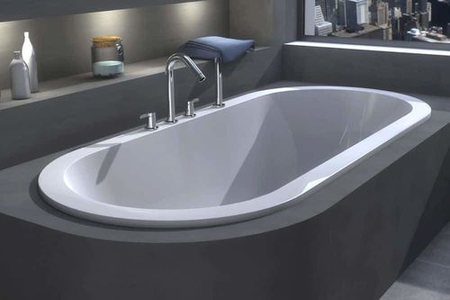 Vasca da bagno ovale - CITY - WATERGAME COMPANY - per ambiente abitativo / in composito / contemporanea