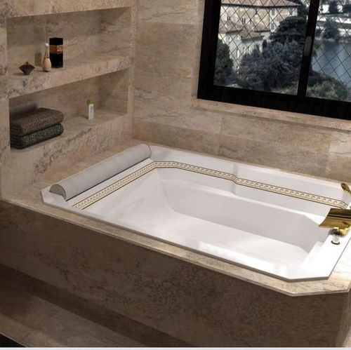 Vasca da bagno per ambiente abitativo - PLAISANCE DUO - WATERGAME COMPANY - in composito / contemporanea / 2 posti