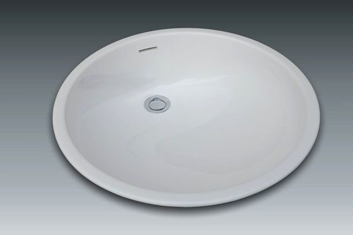 Lavabo da incasso - MOON - WATERGAME COMPANY - in materiale composito / finitura opaca / lucido