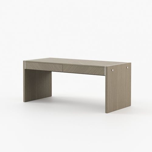 Scrivania da terra - BONHAM  - Laskasas - contemporanea / in rovere / in metallo
