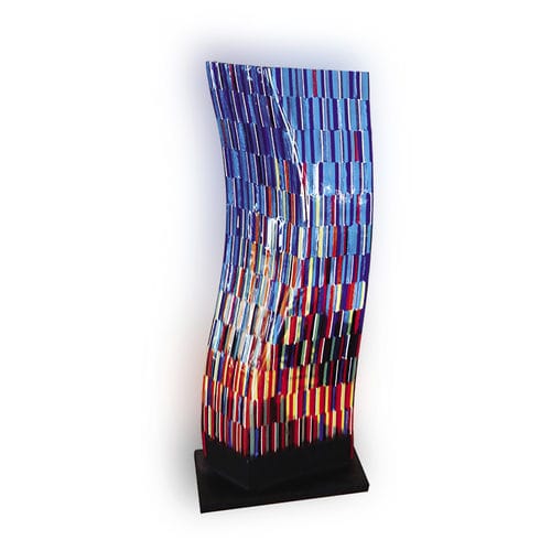 Lampada da tavolo - SKYSCRAPER SATELLITE - veveglass - in metallo verniciato / in vetro di Murano / contemporanea