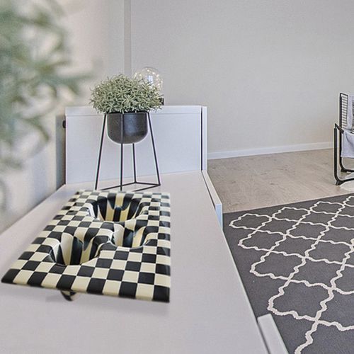 Centrotavola in vetro di Murano - CHECKER - veveglass - fatto a mano / contemporaneo / personalizzabile