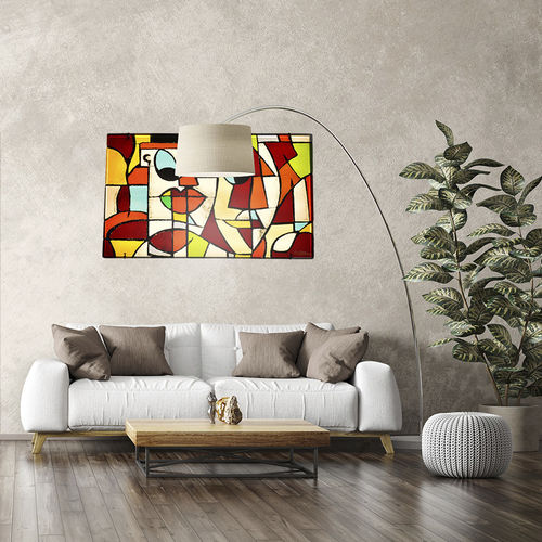 Quadro su vetro - FACES - veveglass - arte figurativa