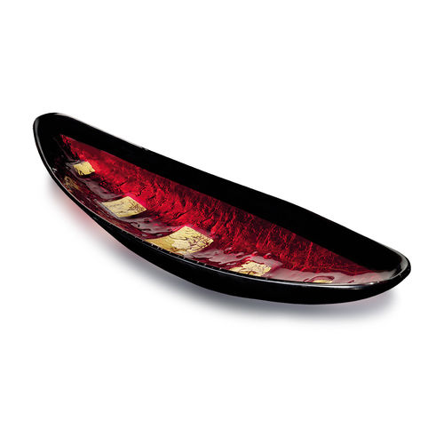 Centrotavola in vetro di Murano - GONDOLA ACCADEMIA - veveglass - fatto a mano / contemporaneo / personalizzabile