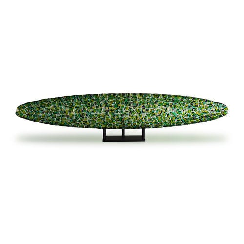 Centrotavola in vetro di Murano - GONDOLA FLAKES - veveglass - fatto a mano / contemporaneo / personalizzabile