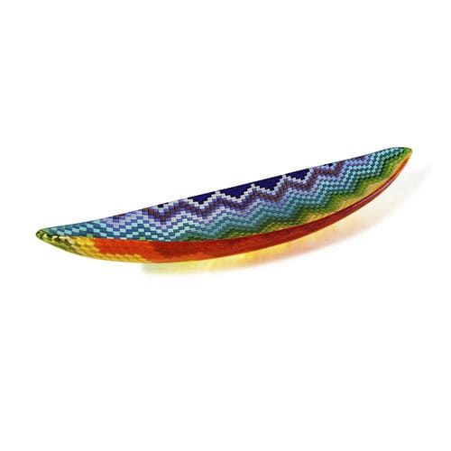 Centrotavola in vetro di Murano - GONDOLA IRIS - veveglass - per ufficio / per hotel / per ristorante