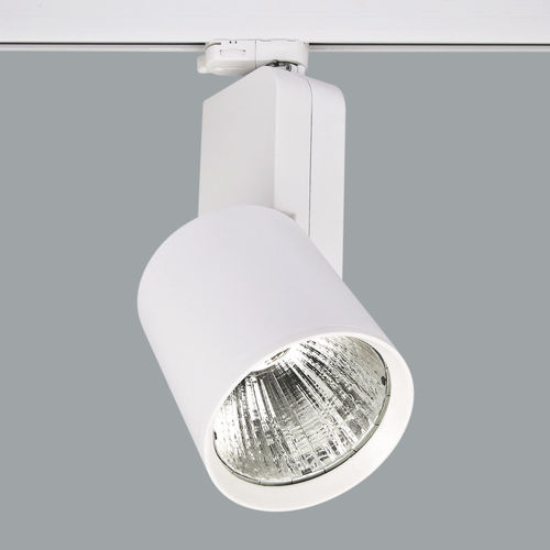Faretti a binario LED - LALE BRIDGESPOT / I01.MLT.30852 - Avolux - tondo / in ghisa di alluminio / in vetro