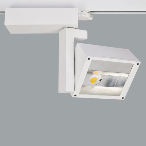 Faretti a binario LED - PURELITE BRIDGESPOT / I01.MLT.40237 - Avolux - rettangolare / in ghisa di alluminio / in vetro