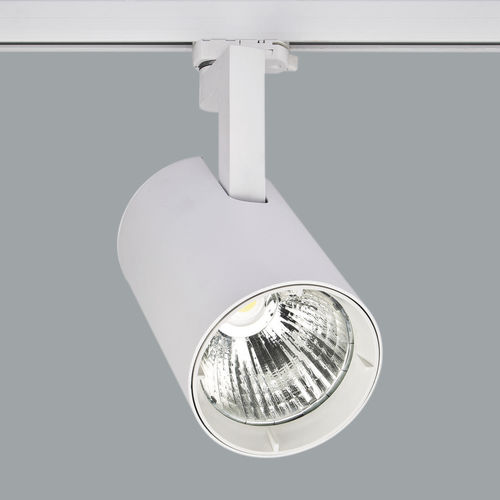 Faretti a binario LED - RAY MAXI BRIDGESPOT / I01.MLT.19160 - Avolux - tondo / in ghisa di alluminio / in vetro