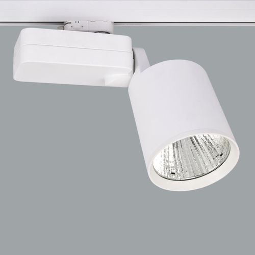Faretti a binario LED - LALE BRIDGESPOT / I01.MLT.30857 - Avolux - tondo / in ghisa di alluminio / in vetro