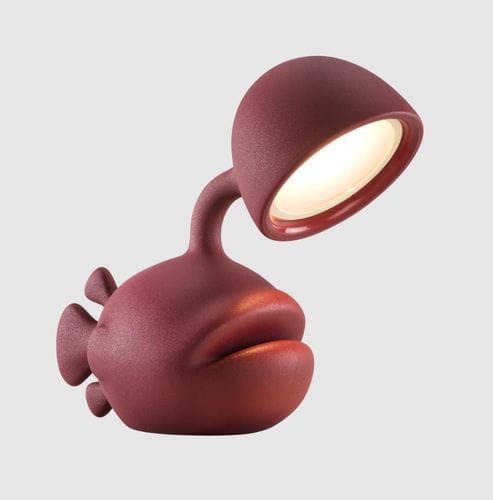 Lampada da comodino - ABYSS - Qeeboo - in polietilene / design originale / senza fili