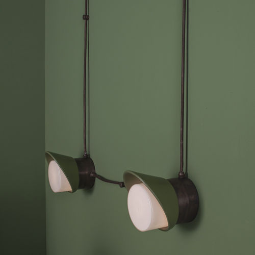 Applique contemporanea - CHAPEAU - TOSCOT - da interno / da esterno / in alluminio
