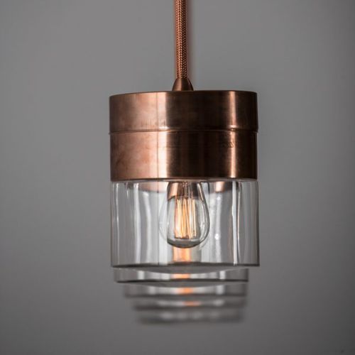 Lampada a sospensione - CHAPEAU! - TOSCOT - in alluminio / in acciaio / in rame