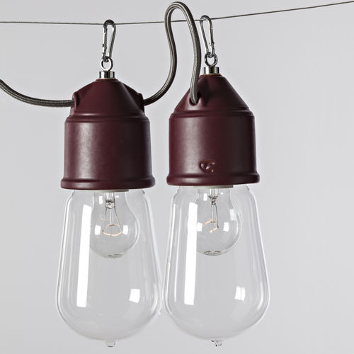 Illuminazione su cavi LED - NOVECENTO  - TOSCOT - rotonda / in ottone / di acciaio