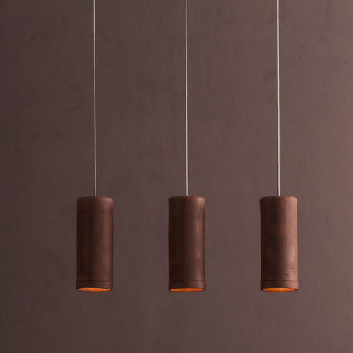 Lampada a sospensione - CARSO - TOSCOT - in terracotta / classica / con cavo
