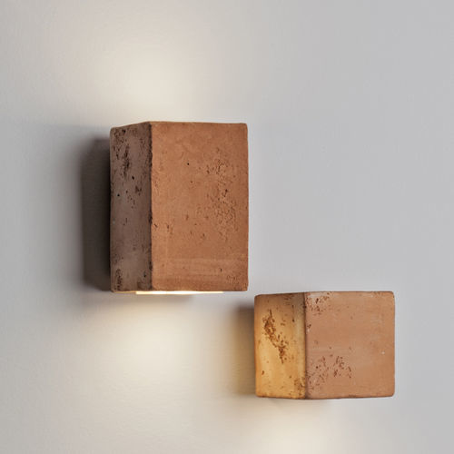 Applique contemporanea - SMITH - TOSCOT - da esterno / in ceramica / a cubo