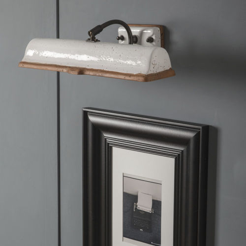 Applique contemporanea - VINCI - TOSCOT - da interno / in ottone / in ceramica