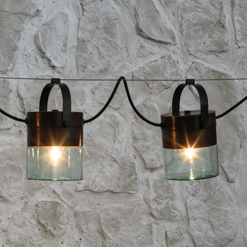 Illuminazione su cavi a incandescenza - SWING - TOSCOT - rotonda / in rame / di acciaio