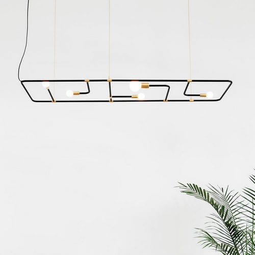 Luce a sospensione - BEAUBIEN - Lambert et Fils - LED / rettangolare / IP20