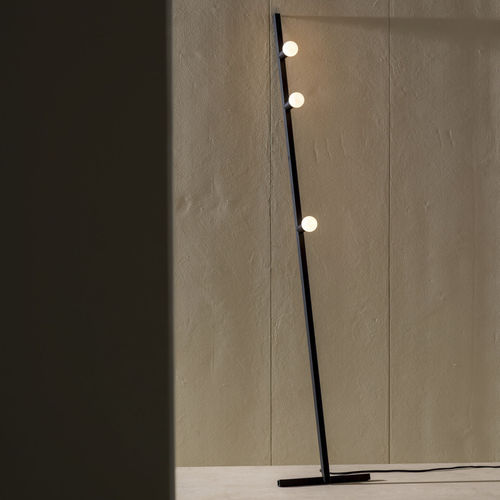Lampada da terra - LINE - Lambert et Fils - in alluminio / in ottone / contemporanea