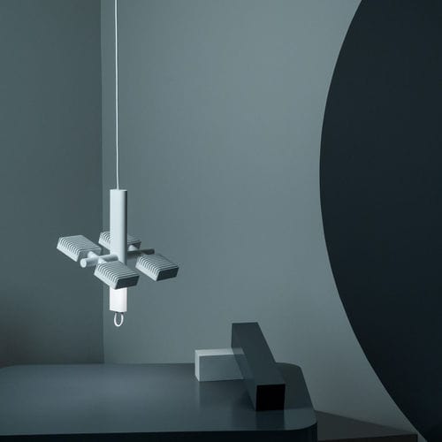 Luce a sospensione - 01 - Lambert et Fils - LED / quadrata / IP20