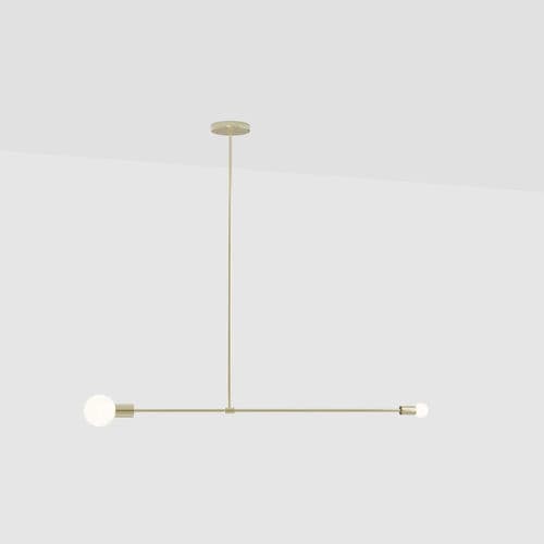 Lampada a sospensione - ANTIPODE - Lambert et Fils - in ottone / in vetro / contemporanea