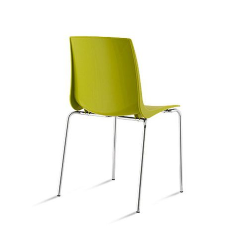 Sedia visitatore contemporanea - LINEA ARI: KIT 181 ARI/A , KIT 181 ARI/B - Brado S.P.A. - da interno / in legno / contract