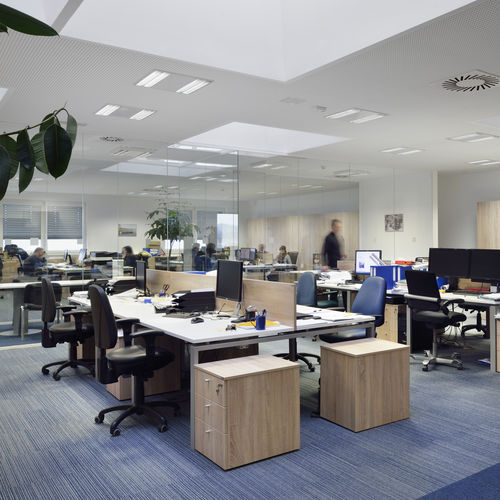 Scrivania per open space - SMART - GONZAGA-PRO D.O.O. - da terra / multiposto / individuale