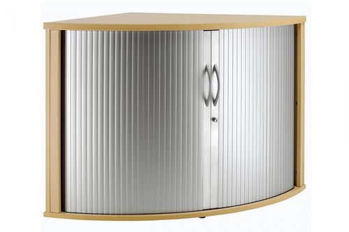 Armadio classificatore basso - Hawk Furniture Ltd. - in legno / a serranda / contemporaneo