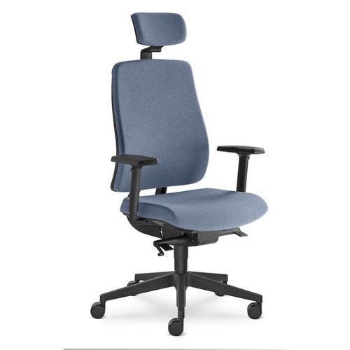 Poltrona direzionale contemporaneo - SWING  - LD Seating s.r.o. - in tessuto / in nylon / con poggiatesta
