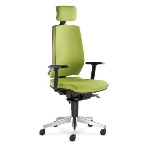 Poltrona direzionale contemporaneo - STREAM  - LD Seating s.r.o. - in tessuto / in nylon / con poggiatesta