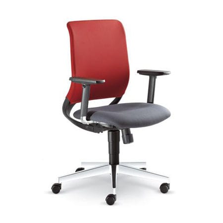 Sedia da ufficio contemporanea - THEO @ - LD Seating s.r.o. - da interno / in rete / con supporto in nylon