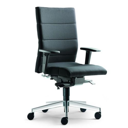 Sedia da ufficio contemporanea - LASER  - LD Seating s.r.o. - da interno / in tessuto / con supporto in alluminio