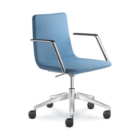 Sedia da ufficio contemporanea - HARMONY PURE  - LD Seating s.r.o. - da interno / in tessuto / con supporto in alluminio