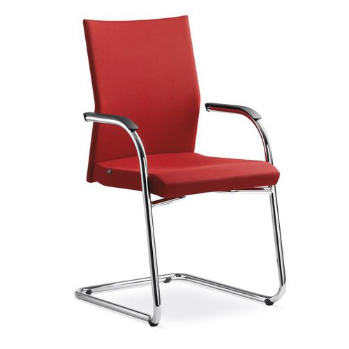 Sedia da conferenza contemporanea - WEB OMEGA  - LD Seating s.r.o. - da interno / in tessuto / con supporto in acciaio