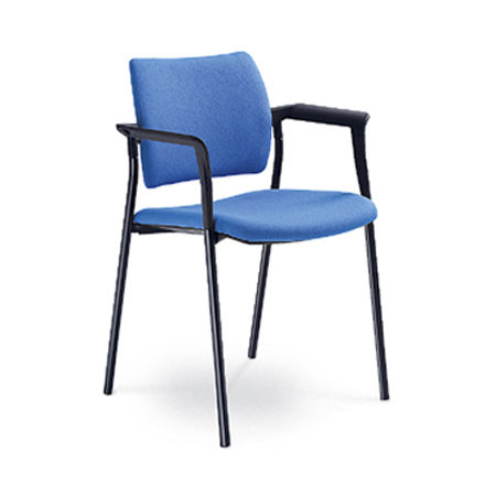 Sedia da conferenza contemporanea - DREAM - LD Seating s.r.o. - da interno / in tessuto / in plastica
