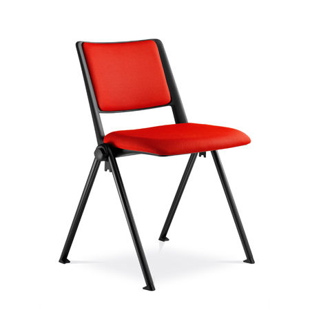 Sedia da conferenza contemporanea - GO!  - LD Seating s.r.o. - da interno / in acciaio / imbottita