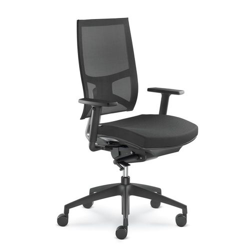 Sedia da ufficio contemporanea - STORM - LD Seating s.r.o. - da interno / in nylon / con supporto in alluminio